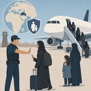 Second group of Australian women and children linked to Islamic State arrive home under tight security