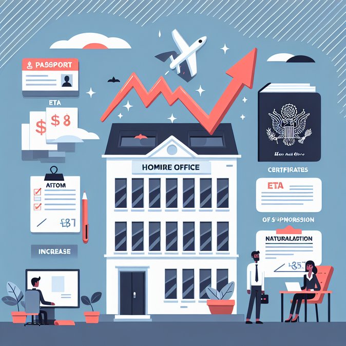 Home Office proposes sharp rises in ETA, sponsorship and citizenship fees