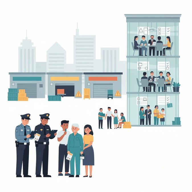 Departamento de Inmigración de Hong Kong detiene a 20 personas en operativo contra trabajadores ilegales en todo el territorio