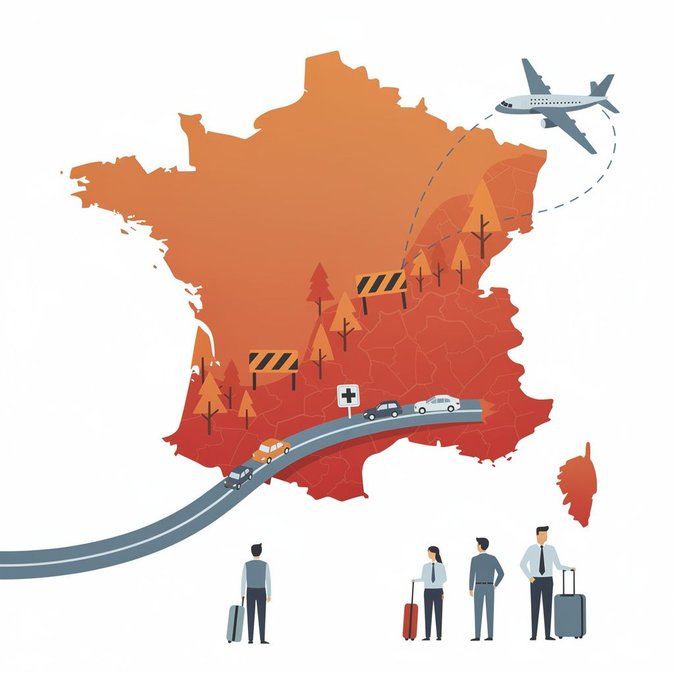 Météo-France Warns of Historic Soil-Humidity Lows; Forest-Fire Restrictions Impact Summer Mobility
