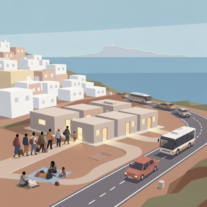 Spain Opens 864-Bed Emergency Shelter in Ceuta