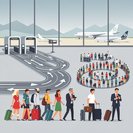 L’aéroport de Zurich accueille un record de 110 000 passagers au début de l’affluence estivale