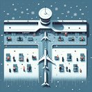 Paris-CDG suffers 221 delays and 21 cancellations after weekend weather chaos