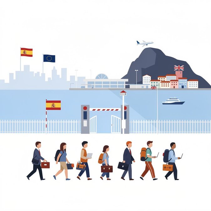 EU-UK treaty removes Gibraltar land border; Spain to assume Schengen control from 15 July