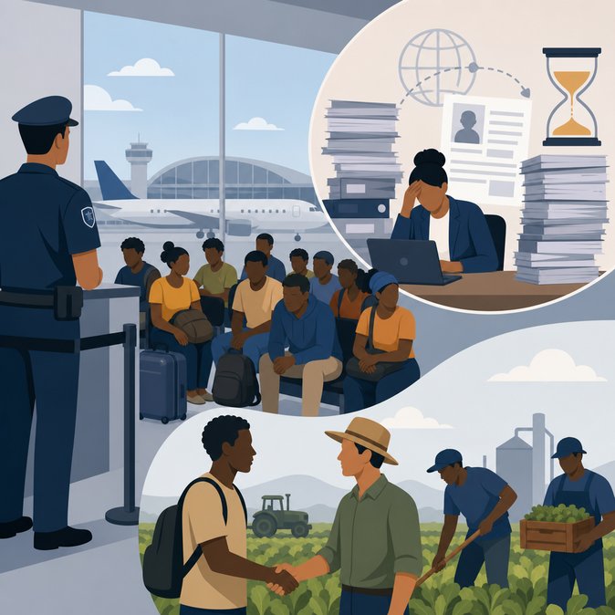 Haitian Community Calls for Easier Humanitarian Visas After Viracopos Detentions
