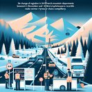 Winter-tyre rule enters force across French mountain regions