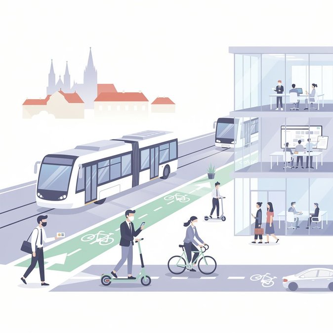 Praga inaugura la Semana Europea de la Movilidad 2026 con iniciativas de transporte orientadas a las empresas