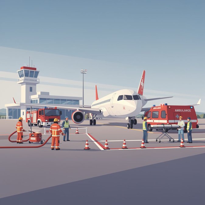 Caldas Novas realiza simulado de acidente aéreo em 23 de outubro