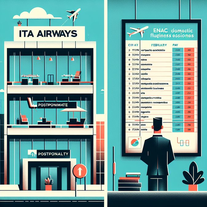 Union alarm as ITA Airways defers ENAC crisis meeting with Atitech to 29 January
