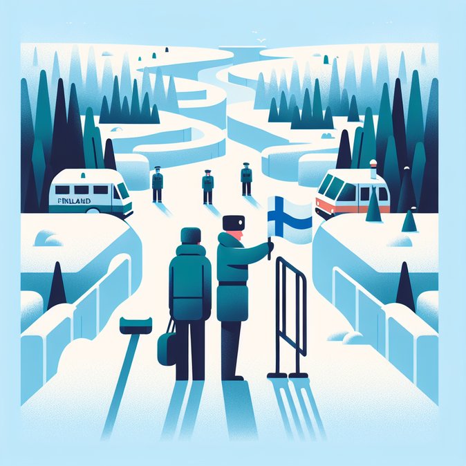 Finland Detains Two Asylum Seekers Who Crossed From Russia Amid Ongoing Border Closure