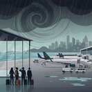 Le typhon Bavi entraîne l'annulation de plus de 130 vols à destination et en provenance de Hong Kong