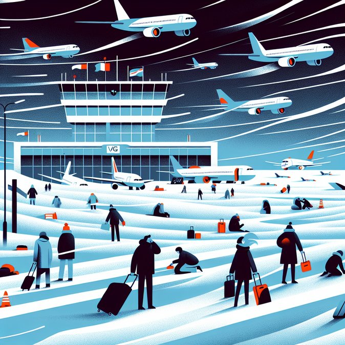 Hundreds of flights cancelled at Paris-CDG as Atlantic storm disrupts European network