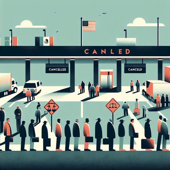 Trump administration moves again to revoke CBP One parole status