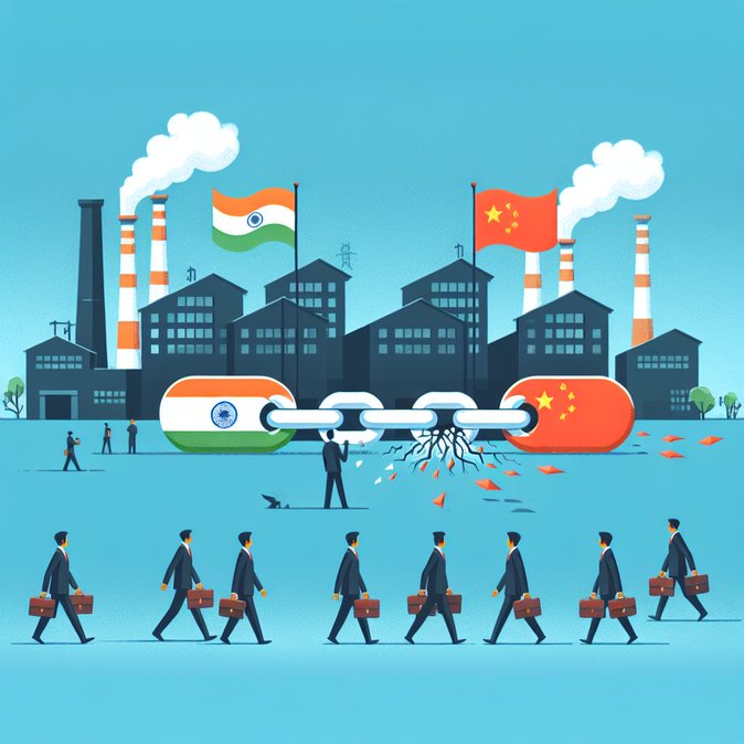 India Fast-Tracks Business Visas for Chinese Professionals to Restore Supply Chains