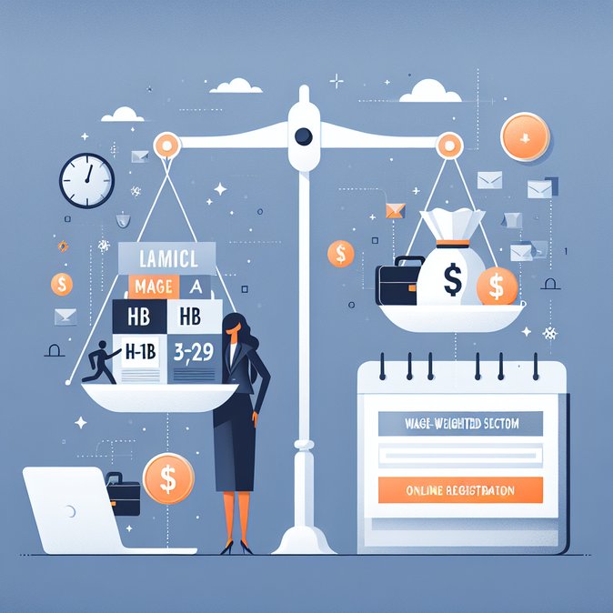 خدمة المواطنة والهجرة الأمريكية تحدد الفترة من 4 إلى 19 مارس لتسجيل أولي لبرنامج H-1B بناءً على الأجور