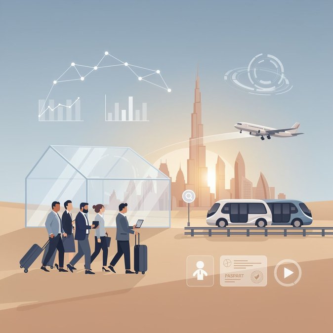 Le prince héritier de Dubaï inaugure le Salon du voyage arabe et présente l’émirat comme un « laboratoire » du tourisme de demain