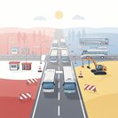 尽管道路施工，谢希尼—梅迪卡边境夏季巴士服务仍然保障正常运行