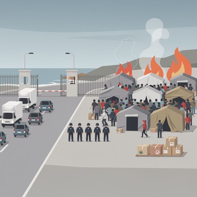 Ceuta crisis day-to-day: live updates reveal worsening camp conditions and security incidents