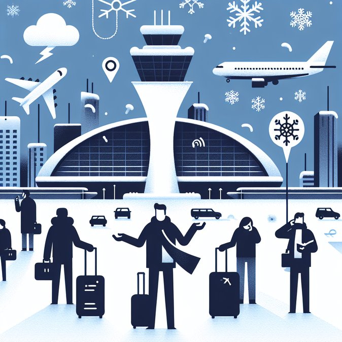 U.S. blizzard wipes out 25 Brazil-U.S. flights at São Paulo/Guarulhos