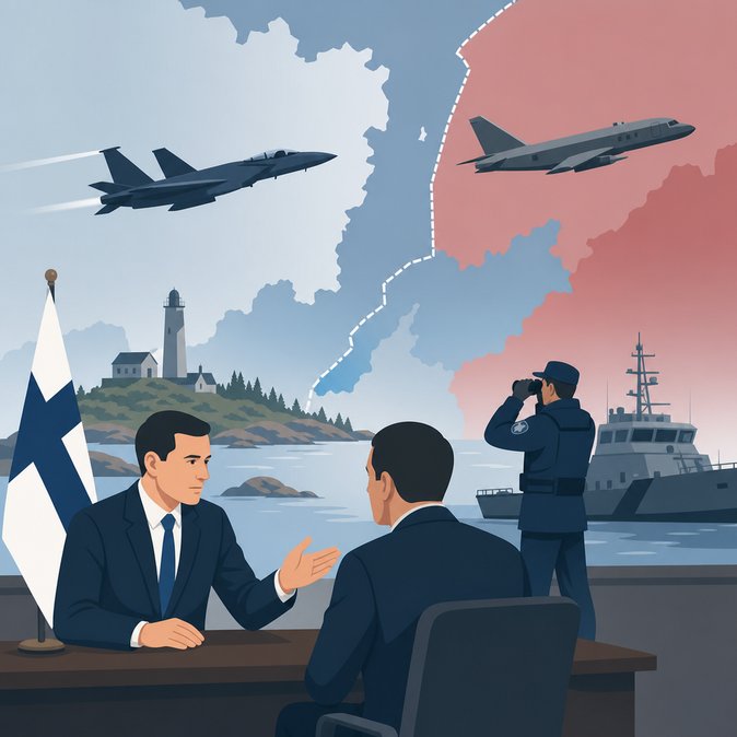Helsinki Summons Russian Ambassador After Suspected Airspace Violation
