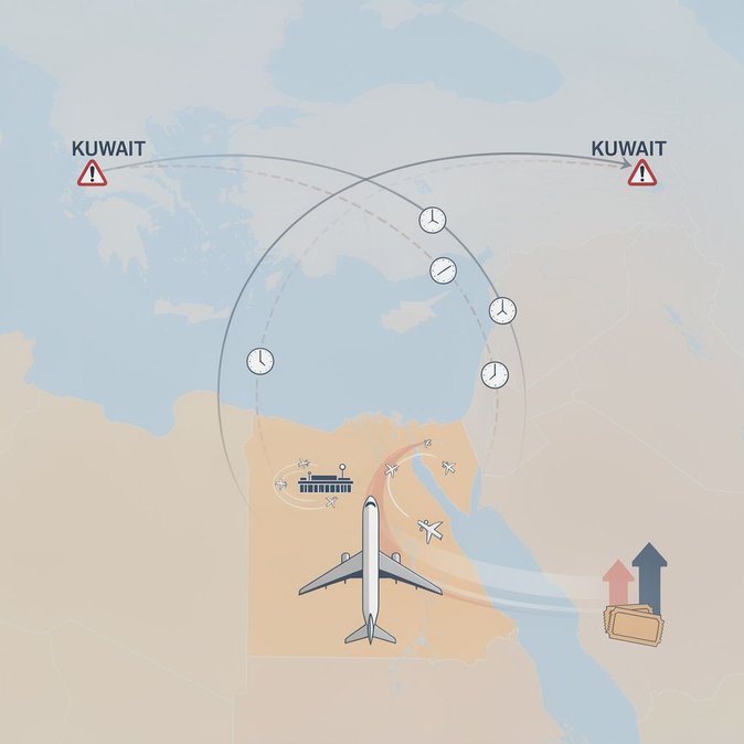 UAE carriers cancel Kuwait and Bahrain flights amid renewed regional attacks