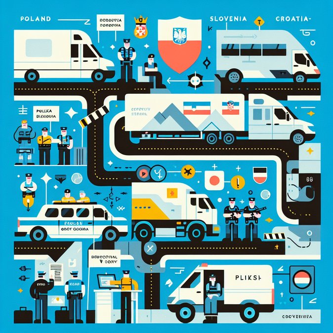 Polish intelligence tips help Croatia and Slovenia foil migrant-smuggling runs