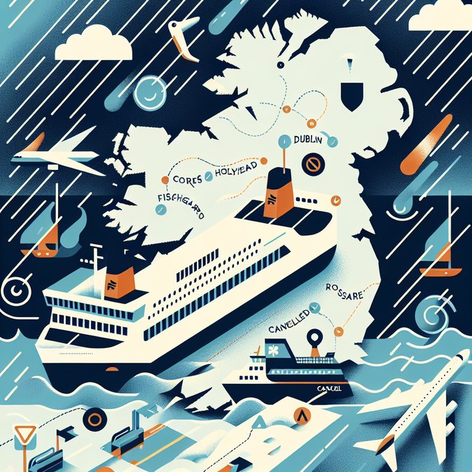 Storm Goretti Forces Cancellation of Dublin–Holyhead Ferry Sailings and Multiple Aer Lingus Flights