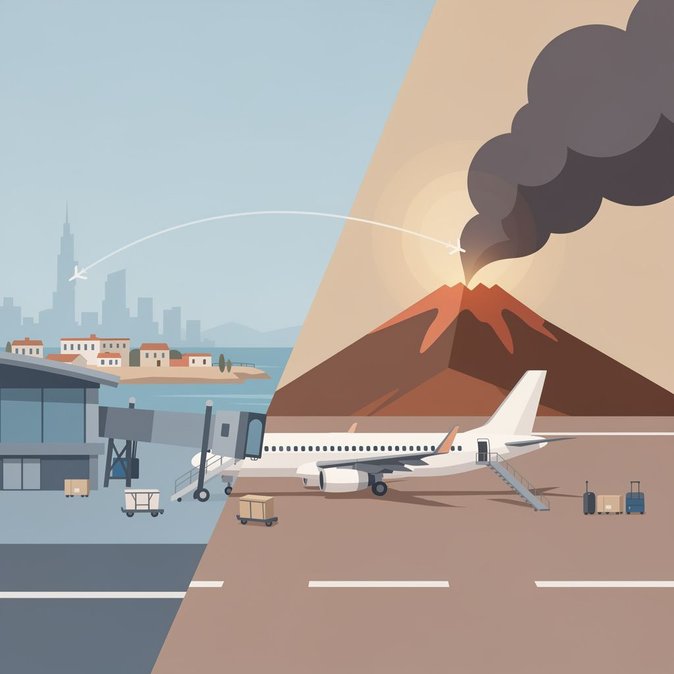 Mount Etna Eruption Forces flydubai to Cancel Dubai–Catania Service