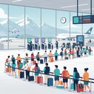 L'aéroport de Zurich enregistre un record de 110 000 passagers en départ alors que la haute saison estivale débute