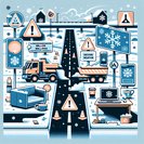 Wallonia Issues Ice Warning as Snow Moves In; Employers Urged to Review Travel Policies