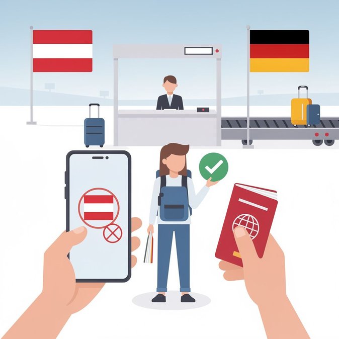 النمسا تذكّر المسافرين الصيفيين بأن ألمانيا لا تزال ترفض بطاقة الهوية الرقمية "ID Austria" عند حدودها