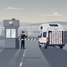 2 000 paquets de cigarettes de contrebande découverts dans un camping-car au poste frontière de Hermanowice