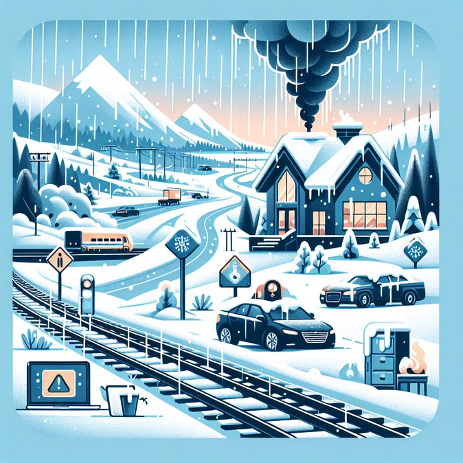 Heavy snow, ice and thaw cycle to disrupt road and rail travel across Finland on 27 February