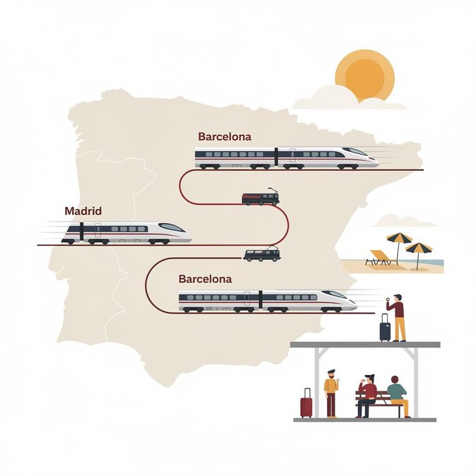 Renfe workers call 24-hour strike for 31 July, threatening peak-summer rail services