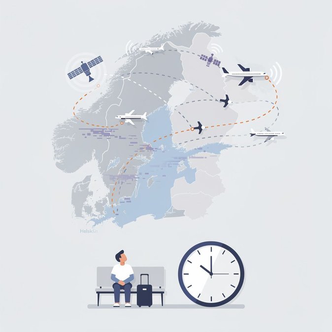 Le FIR d'Helsinki émet une alerte d'interférence GNSS, les compagnies aériennes recommandent des précautions supplémentaires en navigation