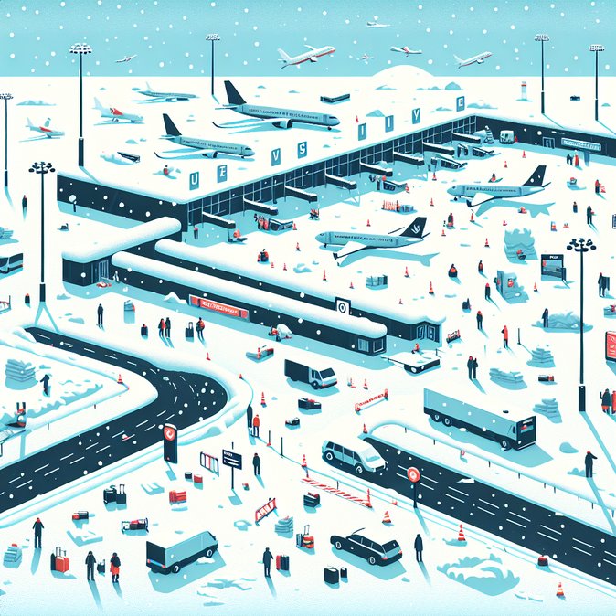 Snow and staffing gaps trigger 20 % flight delays at Vienna Airport