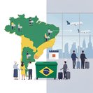 314,519名巴西人在国内登记缺席投票；不允许海外中转投票选项
