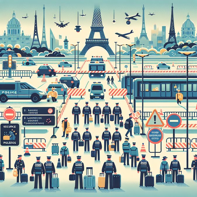 France Deploys 90,000 Police—and 10,000 in Paris—Amid New-Year Security High Alert