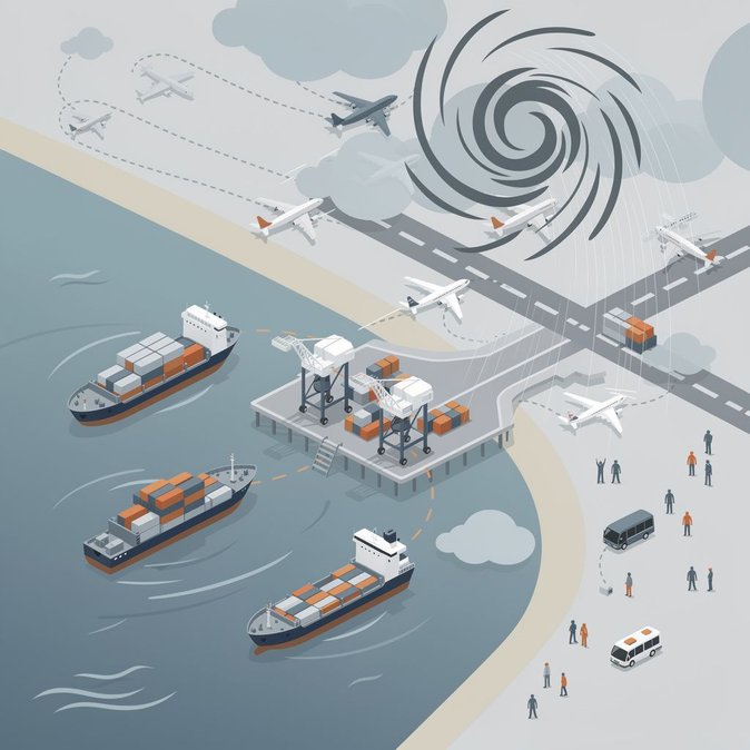 Le typhon Bavi paralyse les vols et ferme les ports dans l'Est de la Chine, provoquant de nombreuses perturbations pour les voyageurs d'affaires