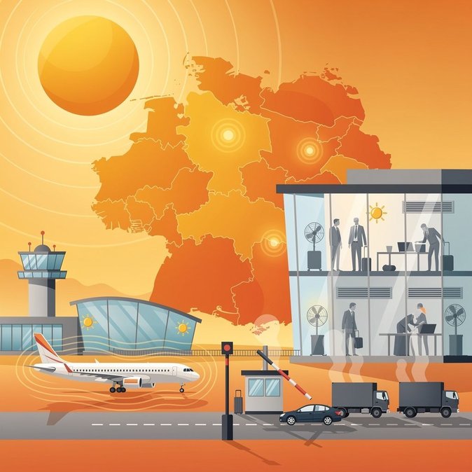 Nationwide Heatwave Triggers Travel & Work-Safety Alerts across Poland