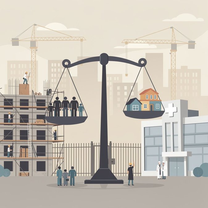 الحكومة تحذر من أن تقليص الهجرة قد يزيد أزمة السكن مع تصاعد الجدل حول تحديد سقف للمهاجرين