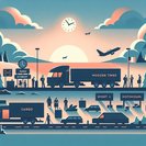 Real-time queue data show manageable wait times on key Poland–Germany road crossings