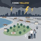 Severe thunderstorms prompt authorities to close parks and warn travellers across Belgium on 28 June