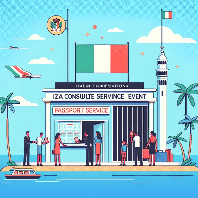 移动护照服务车将于2月26日至27日前往伊比萨,为海外意大利人提供服务