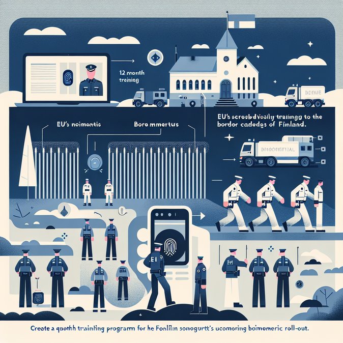 Finland starts year-long training course for 59 new border officers