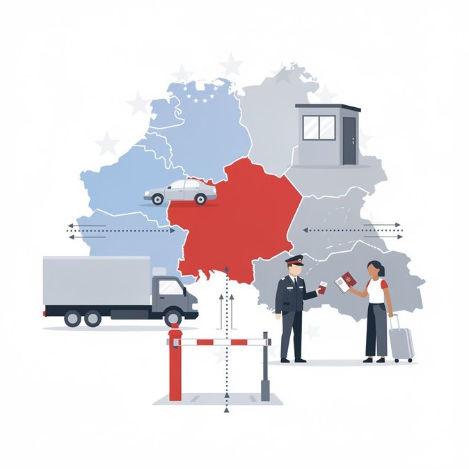 EU list confirms Austria’s internal border controls with four neighbours will remain until 15 March 2027