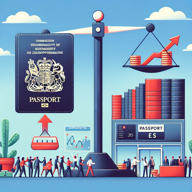 UK passport fees to rise by 8 % tomorrow as Home Office pushes for self-funding service