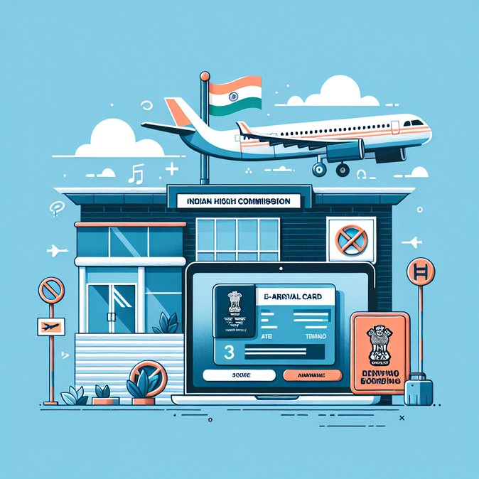 Mandatory e-Arrival card: Indian missions overseas issue day-of-travel reminder