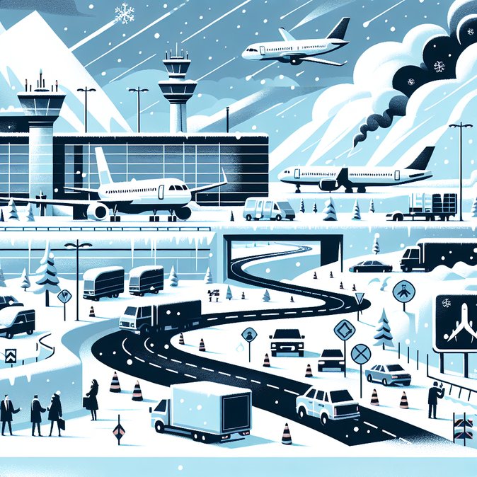 Blizzard Shuts Roads and Airports, Triggers Fatal Avalanches Across Austria