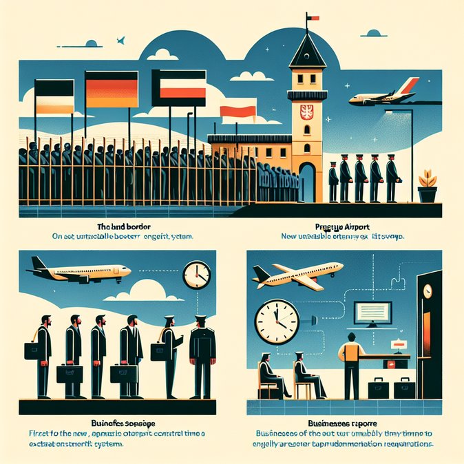 Holiday Travellers Face Double Whammy of Border Checks and EES Delays